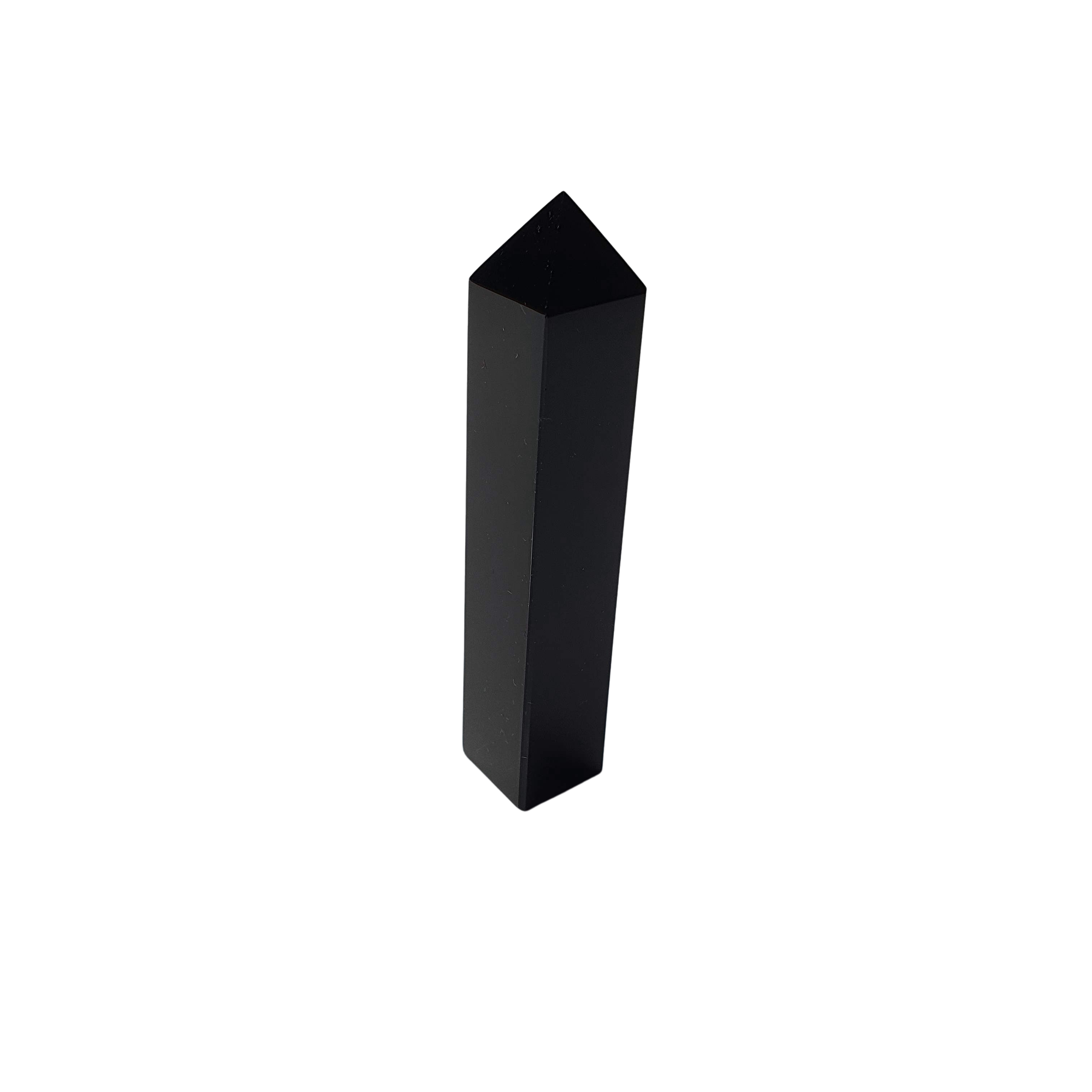 Varita con punta para acupresión de cristal de obsidiana
