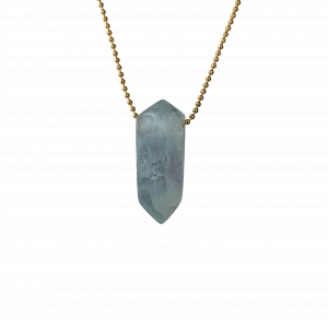Dije Fluorita Doble Punta